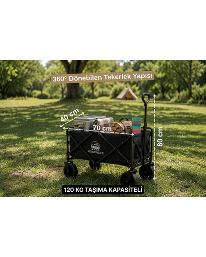 WagonLife | Katlanabilir Taşıma Arabası